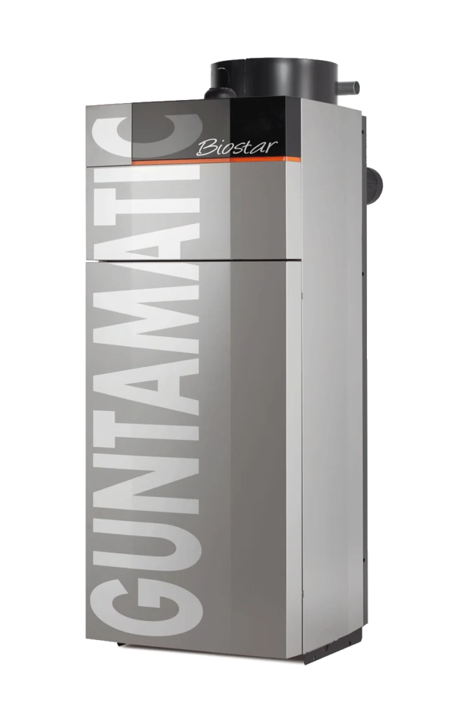 Guntamatic Biostar Pelletskessel, freigestellt