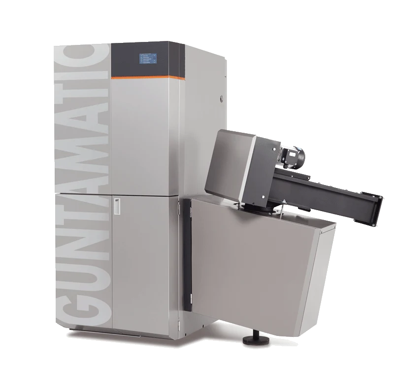 Guntamatic Powerchip Hackgutkessel, freigestellt